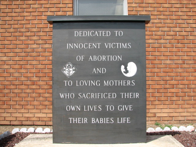 Monument to the unborn