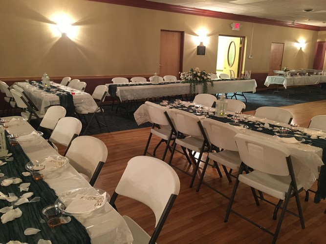 Wedding reception
